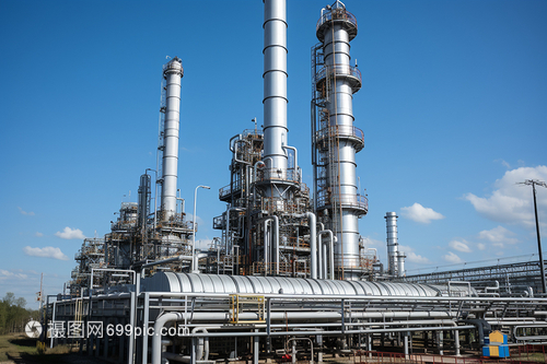 工業(yè)化工廠的煙囪管道